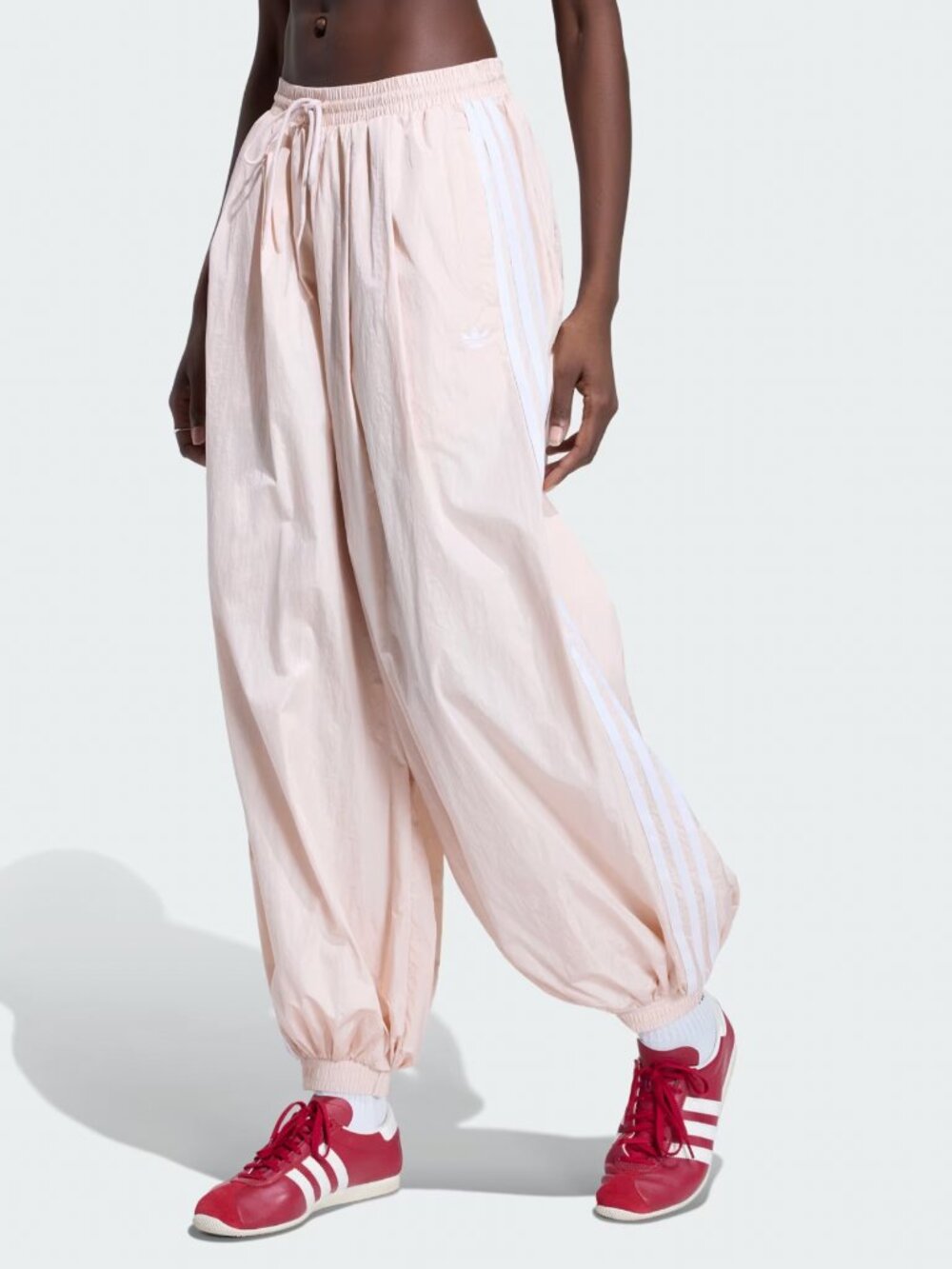 NWT Adidas Adilenium 5.0 Balloon Track Pants XLarge Wonder Quartz Blush Pink - Picture 2 of 7